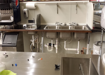 image of finish plumbing, Briarwood Mall, Ann Arbor, MI 2013